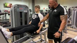 Seated Horizontal Leg Press