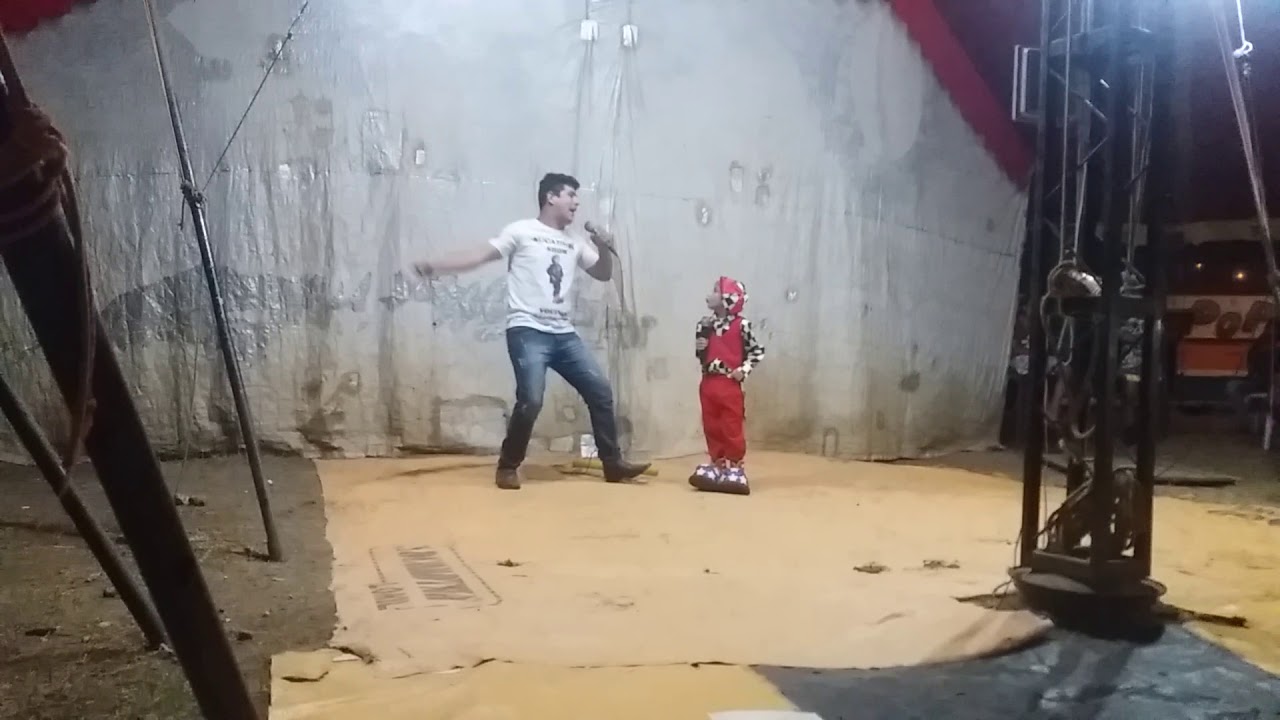 Palhaço Sucatinha No Circo Do Palhaço Pop Em Juarez Távora PB No Dia 28-12-2019