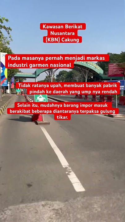 Ada yang pernah kerja di KBN Cakung? #buruh #serikatpekerja #pekerja #partaiburuh