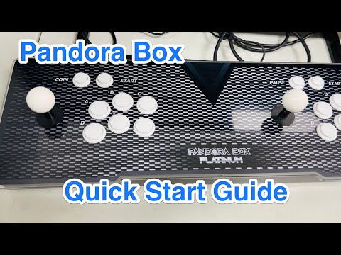 Pandora Box Quick Start Guide - Pandora Box Platinum - YouTube