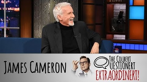 James Cameron Takes The Colbert Questionert