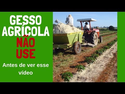 Vídeo: O gesso acidifica o solo?