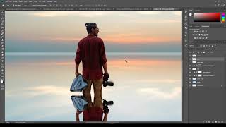PHOTOSHOP TUTORIAL ::: Photo Manipulation Edit Water Reflection Part 2 screenshot 5