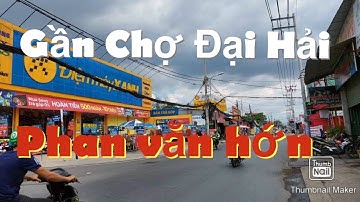 Bán nhà ngay chợ đại hải phan văn hớn hóc môn.