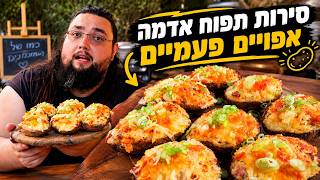 סירות תפוחי אדמה אפויות פעמיים – תוספת מושלמת לראש השנה!