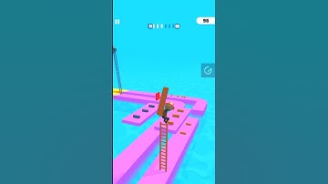 Ladder Climb Dash 11 Level - Best Gameplay Walkthrough Android, iOS Games #shortvideo #shortsviral