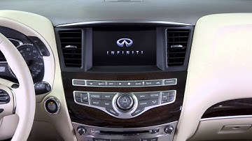 2016 Infiniti QX60 HEV- Control Panel and Touch Screen Overview