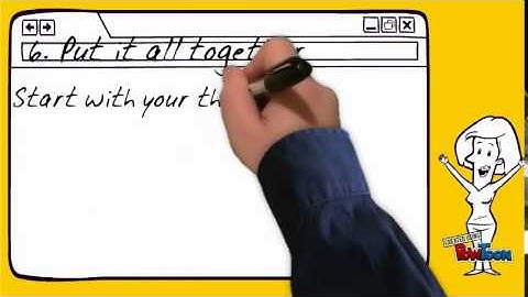 8 easy steps to a summary