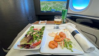 $4000 American Airlines Business Class Food | Dallas  Seoul