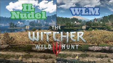 The Witcher 3 | Vanilla vs Immersive Lighting Nudel vs Wiedzmin | Lighting mods Comparison