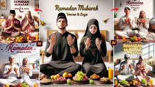 Ramadan Mubarak Ai Image Generate Free 😍 || Ai Photo Editing - Ghaus Editz screenshot 4
