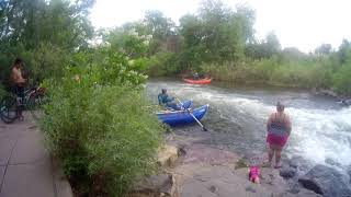 Boomers On Banana Boats Invade Golden Clear Creek