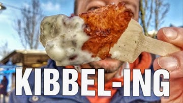 Eating Mouthwatering Dutch Seafood : Kibbeling