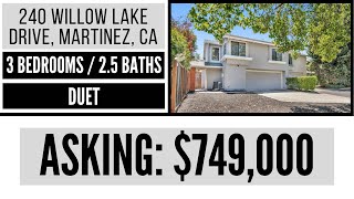 240 Willow Lake Drive, Martinez, CA | Virtual Home Tour by LifeWithVinceLuu 135 views 1 year ago 1 minute, 47 seconds
