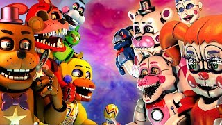 FNaF Sister Location vs Rockstar Animatronics