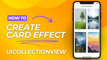 Card Effect in CollectionView with Shadow Offset in Swift 5 XCode | Hindi | iOS Application Easy