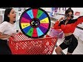 SPIN THE MYSTERY WHEEL Challenge In TARGET (1 SPIN = 1 DARE)