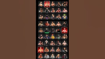 WWE2K25 ALL UNLOCKABLES SUPERSTARS 🔥