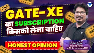 GATE-XE का Subscription किसको लेना चाहिए । Honest Opinion । Negi Sir | NEGI10