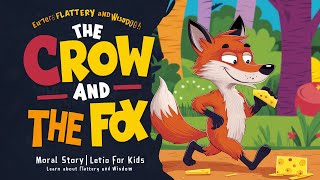 The Crow and the Fox | Moral Story for Kids | Learn About Flattery and Wisdom