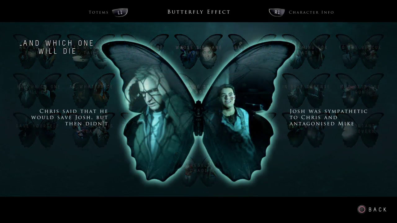 Until Dawn Butterfly Effects pt 1 YouTube