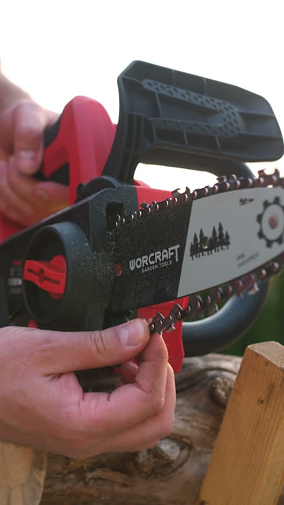 WORCRAFT BRUSHLESS CHAIN SAW CGC-S20LiB #worcraft #chainsaw #cordlesssaw #gardentools #diy #tools