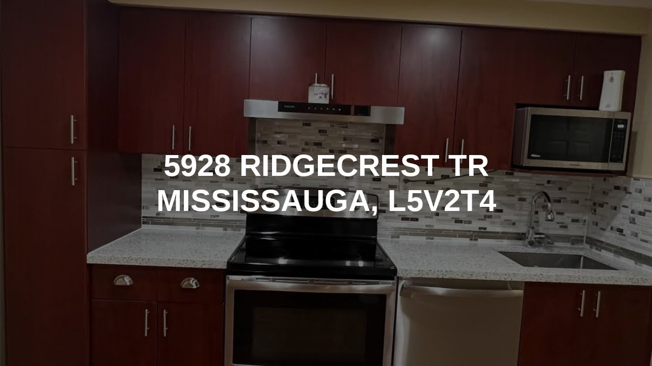 5928 RIDGECREST TR Mississauga Real Estate YouTube