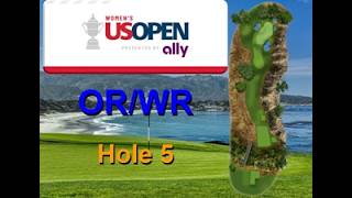 H5M Golf Clash US Open Women's 2026 Hole 5 Master OR/WR HIO