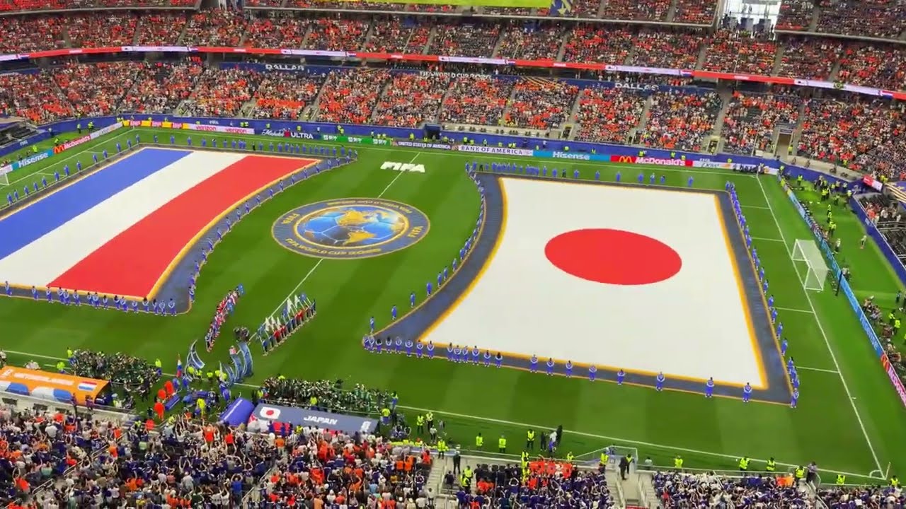 選手入場 → VAMOS NIPPON】サッカー日本代表 応援歌・チャント ｜FIFA