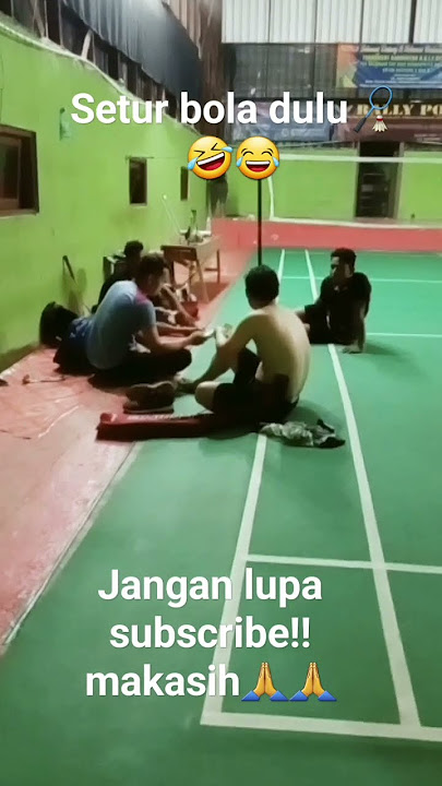 habis main setor dulu kita🏸#bulutangkismania #badminton #bulutangkisindonesia#sportsclothing