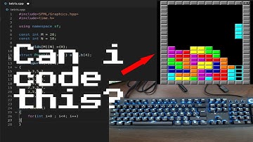 ASMR Programming- Coding a Tetris Game- No Talking