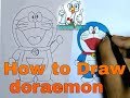 How to draw doraemon &amp; paint