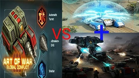 Mole vs Shield+Seraphim | Art of war 3 sandbox version