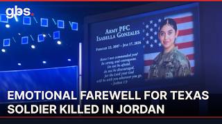 Emotional Farewell for Texas Soldier Killed in Jordan | AC1S