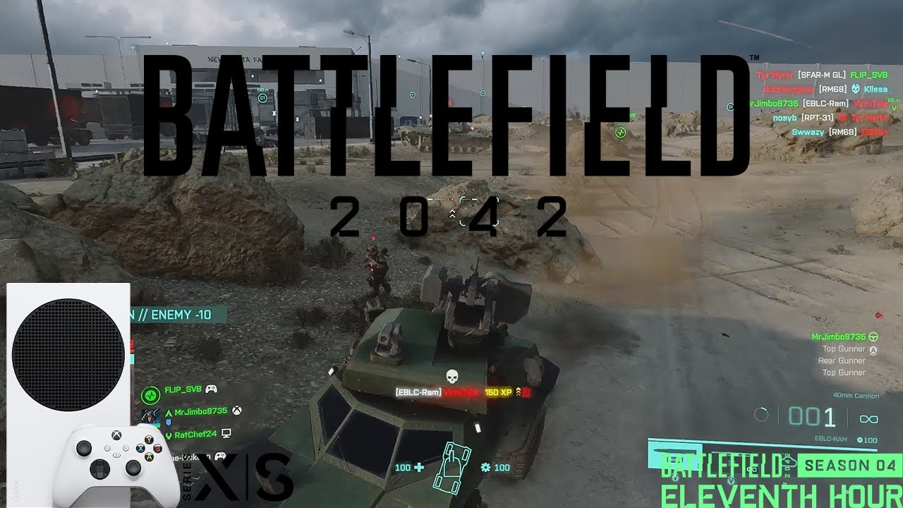 Battlefield 2042 Conquest Gameplay 128 Players (Xbox Series S) - YouTube