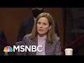 Amy Coney Barrett Says She Never 'Cut A Deal' With Trump On Obamacare‌‌ | MSNBC