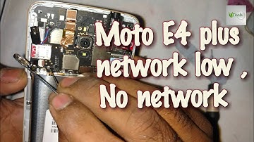 Moto E4 plus network problem easy repair (10000% working)