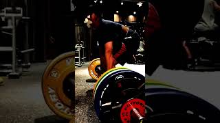 165kg Conv. Deadlift with lifting strap