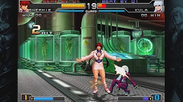 KOF2002 UM SHERMIE vs KULA THE KING OF FIGHTERS 2002 UNLIMITED MATCH