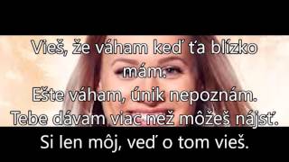 Kristína  - Ešte váham karaoke