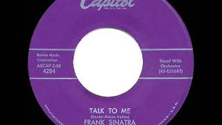 1959 HITS ARCHIVE: Talk To Me - Frank Sinatra