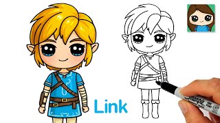 How to Draw Link | The Legend of Zelda | Breath of the Wild