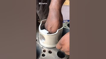 How to properly piston gap testing amazing technology #automobile #skills #ytshorts #shortvideo