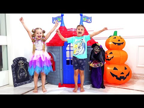 Roma and Diana - Halloween Adventures for Kids Video