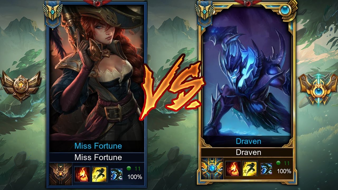 Challenger Draven vs. Bronze Miss Fortune | League of Legends Top