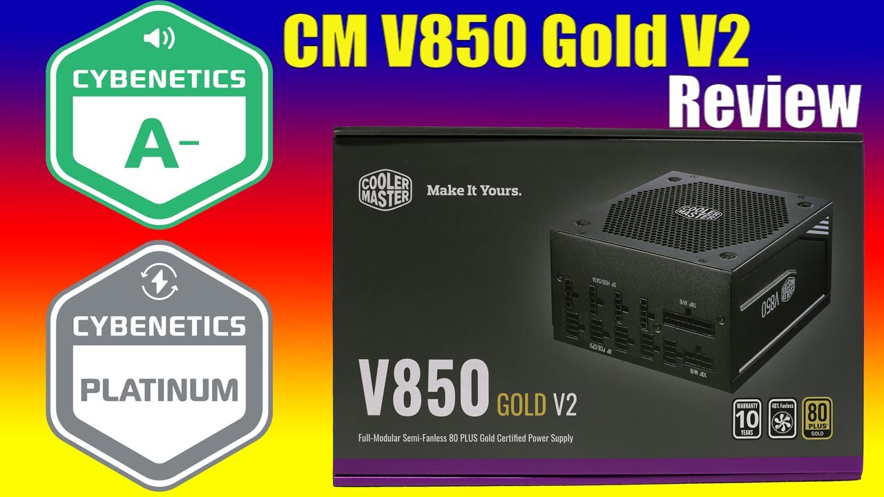 Cooler Master V850 Gold V2 Power Supply Review - A Worthy Product