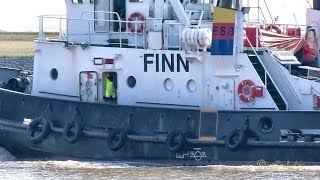 Emder Schlepper Finn & Lotsenboot Izurdia Tug & Pilot In Emden Port