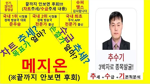 메지온(140410) 추수기(추수) 전문가 종목 분석