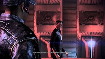 Mass Effect 3 - Anderson and the Illusive Man on the Citadel