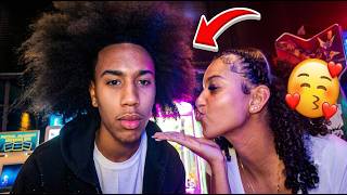 FLIRTING WITH MY HOMEGIRL TO GET HER REACTION...